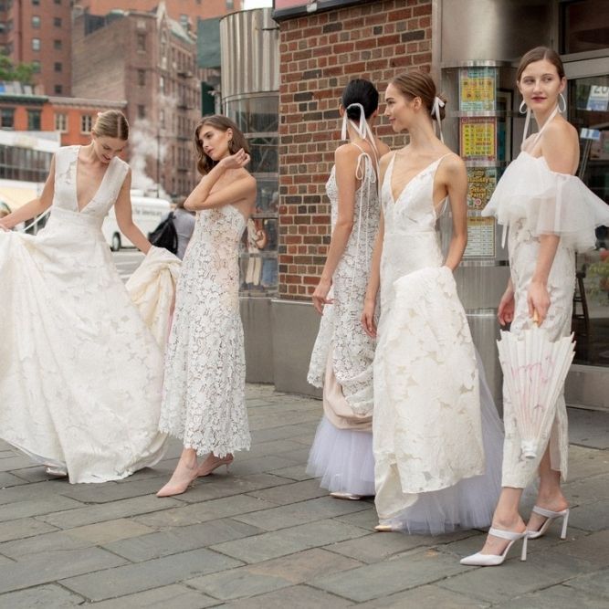 Неделя свадебной моды в Нью-Йорке