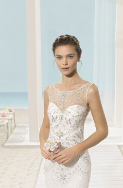 Роскошный свадебный наряд Xacob от дизайнера Aire Beach Wedding