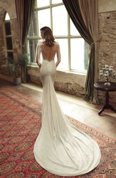 Красивое брачное платье 1256 от Julie Vino